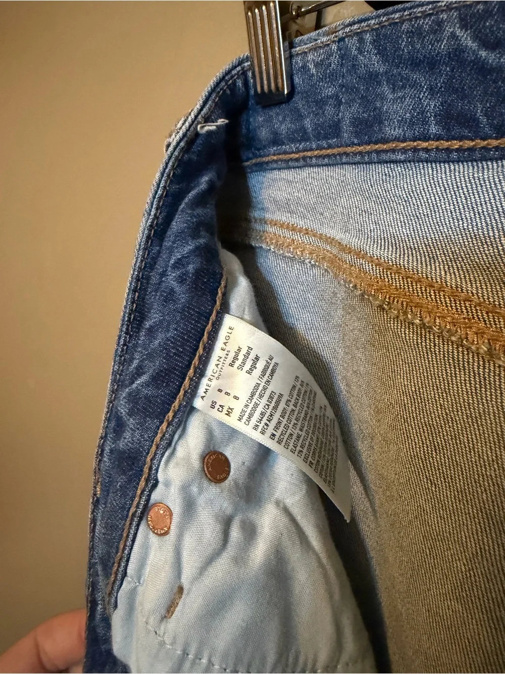 American Eagle Light Blue Denim Jeans
